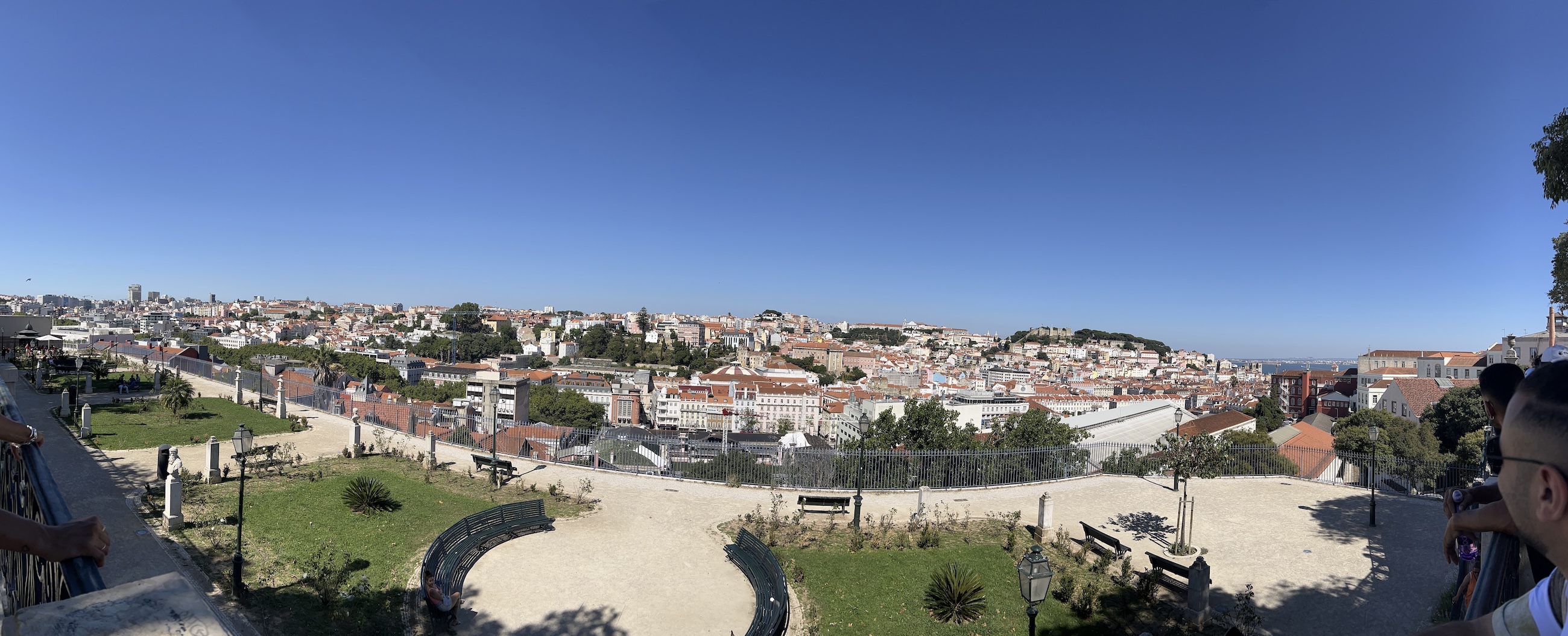 Panorama View of Lisbon, July 2024