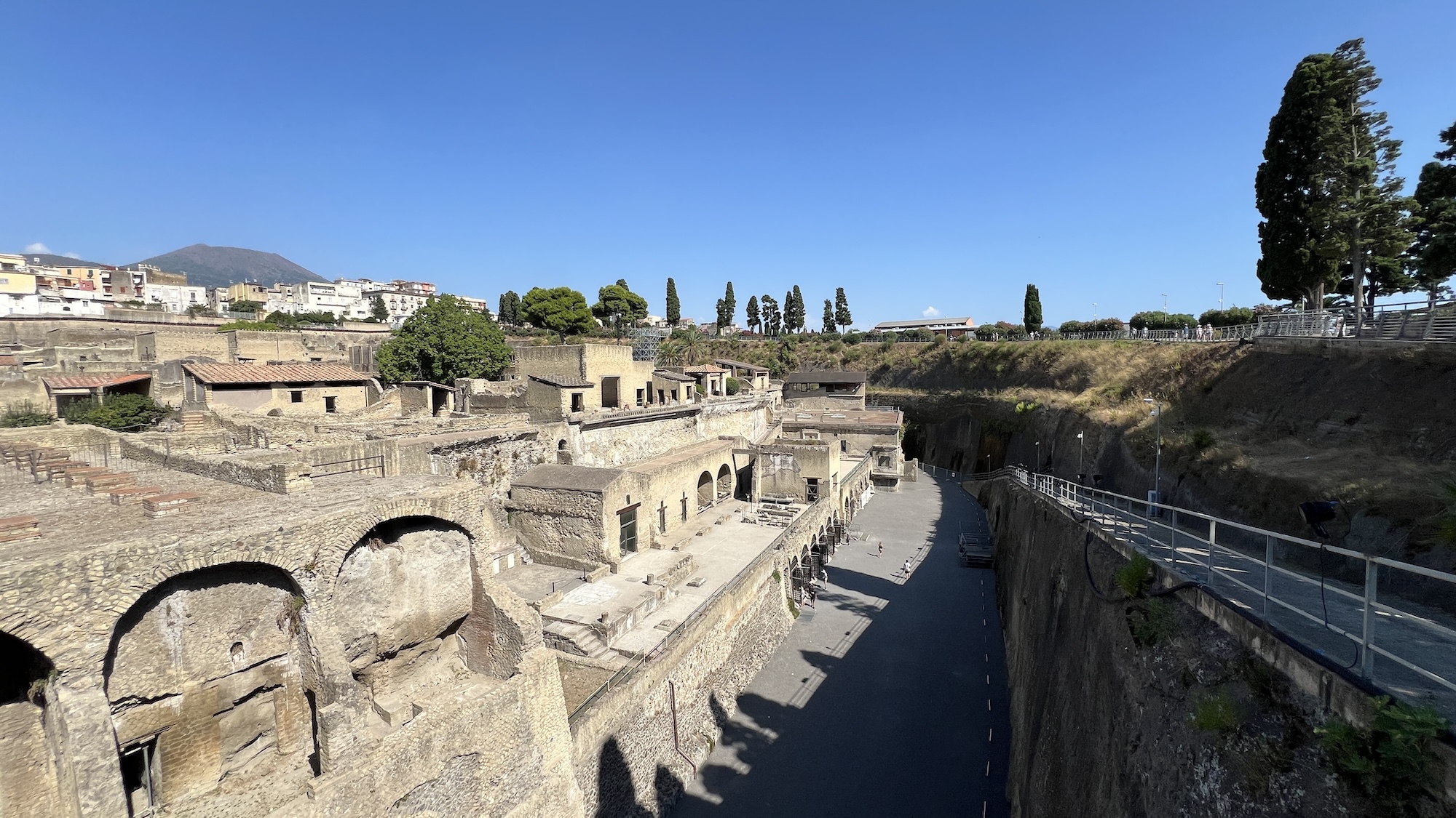 Tombs of Herculaneum and other buildings, August 2024