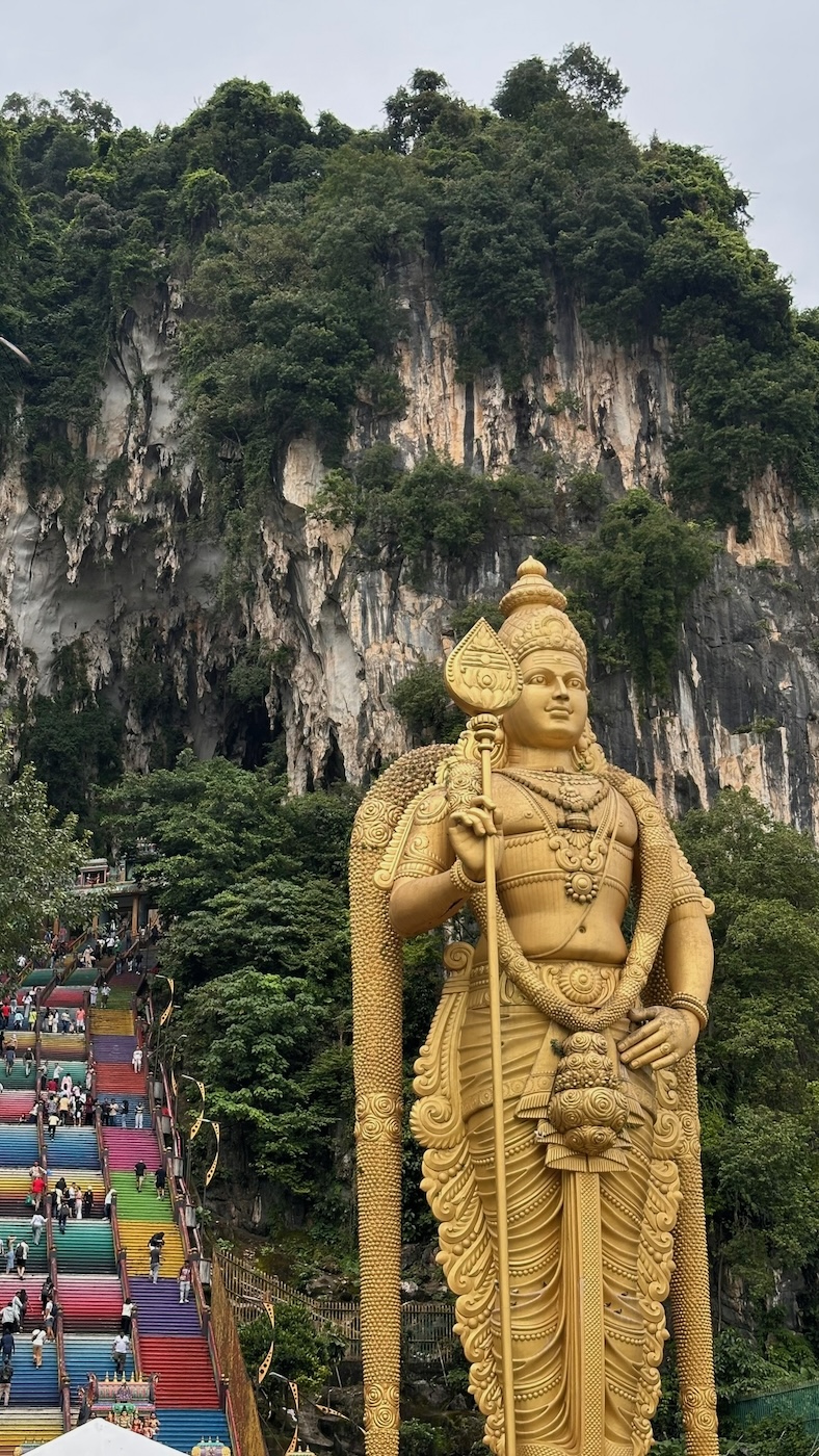 Batu Caves statue in Kuala Lumpur Malaysia, September 2024